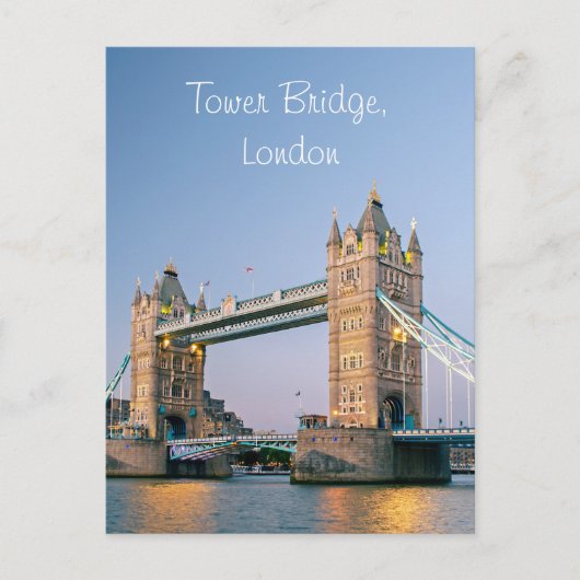 Tower Bridge, London Postcard Postkarte (Vorderseite)