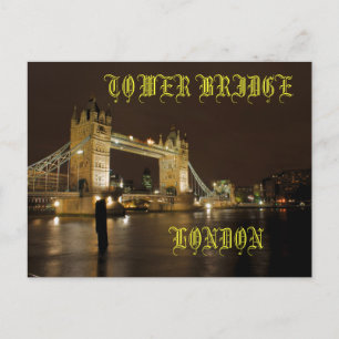 Tower Bridge London Postcard Postkarte