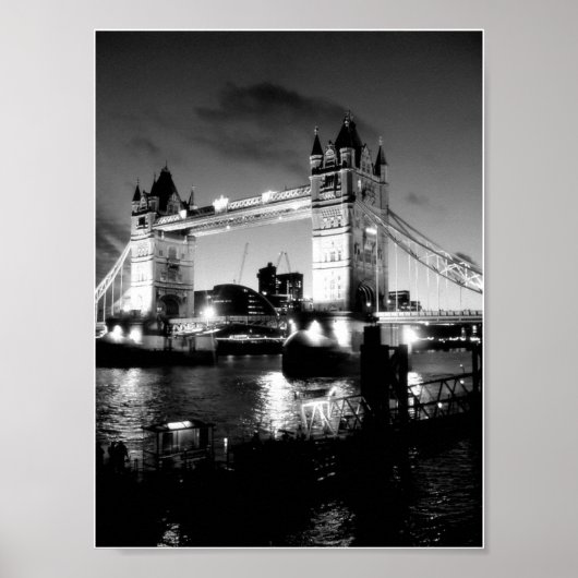 Tower Bridge London Poster (Vorne)