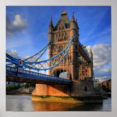 Tower Bridge London Poster (Vorne)