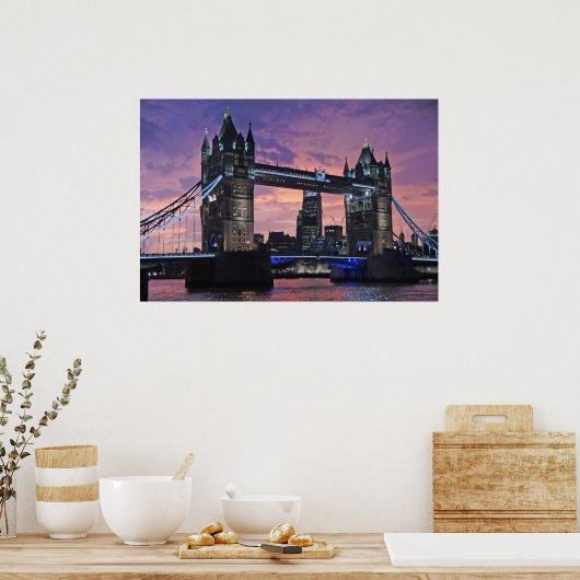 Tower Bridge, London Poster (Küche)