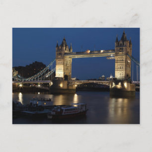 Tower Bridge, London Postkarte