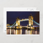 Tower Bridge London Postkarte (Vorne/Hinten)