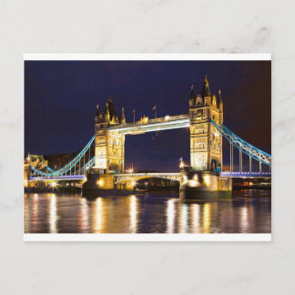 Tower Bridge London Postkarte