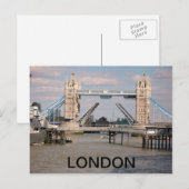 Tower Bridge London Postkarte (Vorne/Hinten)