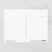 Tower Bridge, London Postkarte (Rückseite)