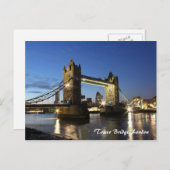 Tower Bridge London Postkarte (Vorne/Hinten)
