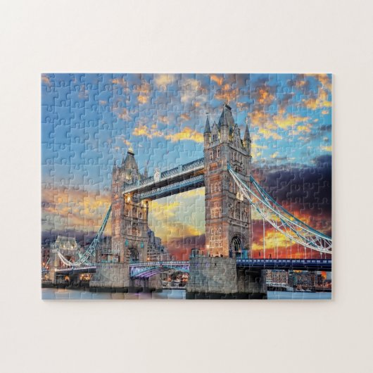 Tower Bridge London. Puzzle (Horizontal)