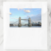 Tower Bridge-London Rechteckiger Aufkleber (Tasche)