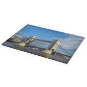 Tower Bridge London. Schneidebrett (Ecke)