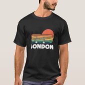 Tower Bridge London über die Themse in Großbritann T-Shirt (Vorderseite)