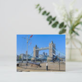 Tower Bridge London UK Postcard Postkarte (Stehend Vorderseite)