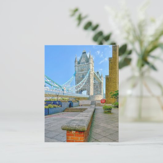 Tower Bridge, London UK Postcard Postkarte (Stehend Vorderseite)