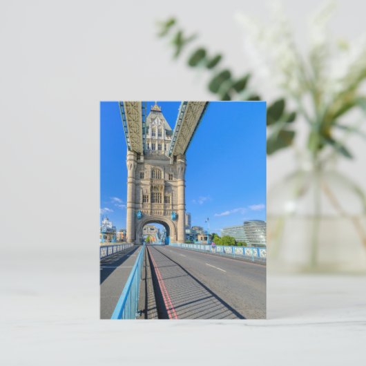 Tower Bridge, London UK Postcard Postkarte (Stehend Vorderseite)
