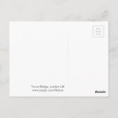 Tower Bridge London UK Postcard Postkarte (Rückseite)