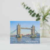 Tower Bridge London UK Postcard Postkarte (Stehend Vorderseite)