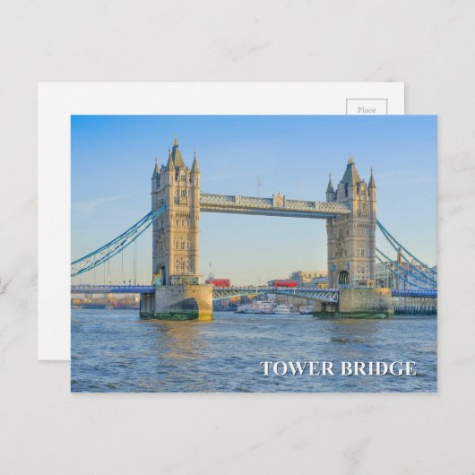Tower Bridge London UK Postcard Postkarte (Vorne/Hinten)