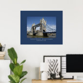 Tower Bridge, London, UK Poster (Heimbüro)