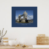 Tower Bridge, London, UK Poster (Küche)