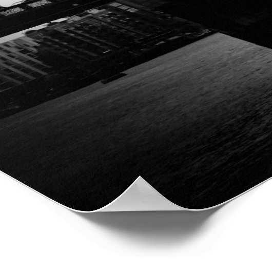 Tower Bridge, London, UK Poster (Ecke)