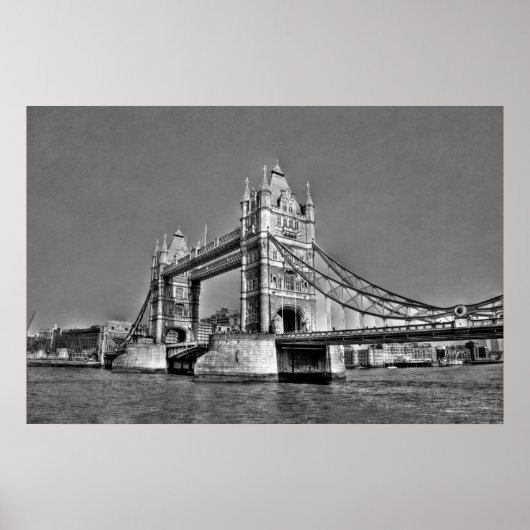 Tower Bridge - London UK Poster (Vorne)