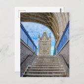 Tower Bridge, London, UK Postkarte (Vorne/Hinten)