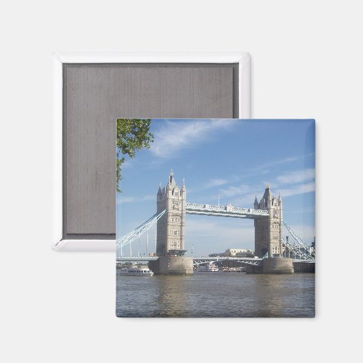 Tower Bridge Magnet (Vorderseite/Rückseite)