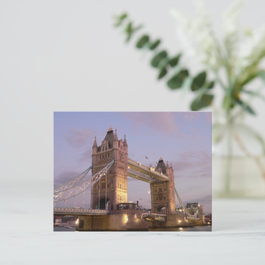 Tower Bridge Postcard Postkarte (Stehend Vorderseite)