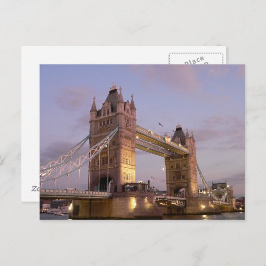 Tower Bridge Postcard Postkarte (Vorne/Hinten)