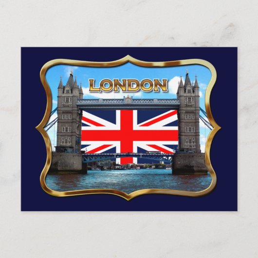 Tower Bridge Postkarte (Vorderseite)