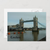 Tower Bridge - Postkarte (Vorne/Hinten)