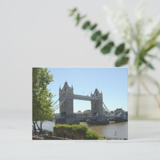 Tower Bridge Postkarte (Stehend Vorderseite)