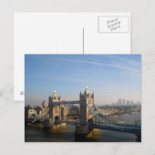 Tower Bridge Postkarte (Vorne/Hinten)