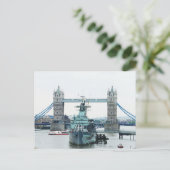Tower Bridge Postkarte (Stehend Vorderseite)