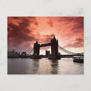 Tower Bridge Postkarte