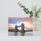 Tower Bridge Postkarte (Stehend Vorderseite)