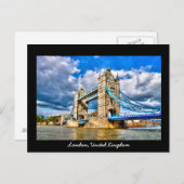 Tower Bridge Postkarte (Vorne/Hinten)