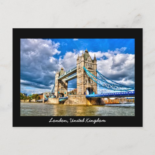 Tower Bridge Postkarte (Vorderseite)