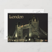 Tower Bridge Postkarte (Vorne/Hinten)