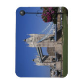 Tower Bridge, River Thames, London, England Magnet (Vertikal)