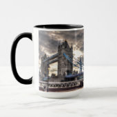 Tower Bridge & The Shard, London, England Tasse (Links)
