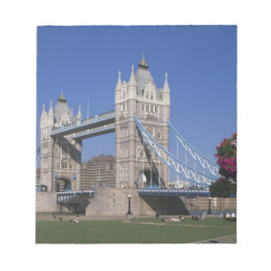 Tower Bridge, Themse, London, England Notizblock