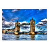Tower Bridge Tischnummer (Vorderseite)