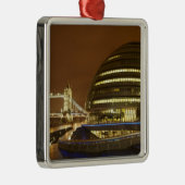 Tower Bridge und Greater London Authority Ornament Aus Metall (Rechts)