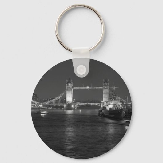 Tower Bridge und HMS Belfast Schlüsselanhänger (Vorderseite)