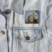 Tower Bridge und River Thames, London, Button (Beispiel)