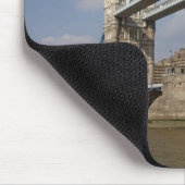 Tower Bridge und River Thames, London, Mousepad (Ecke)