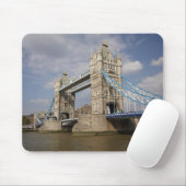 Tower Bridge und River Thames, London, Mousepad (Mit Mouse)