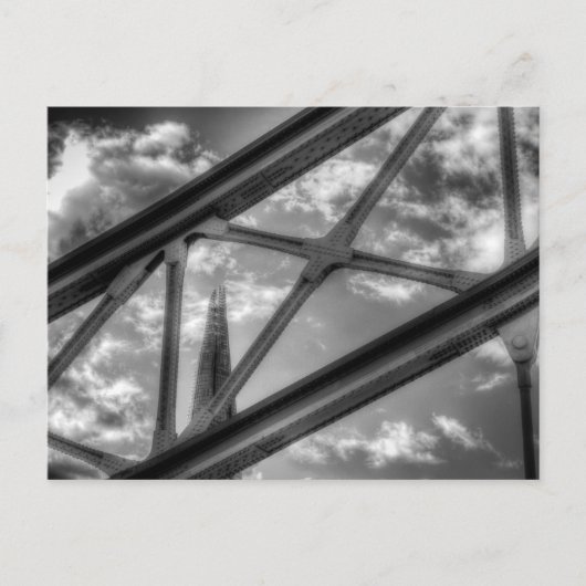 Tower Bridge und Shard Postkarte (Vorderseite)