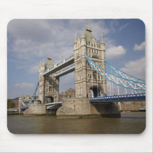 Tower Bridge und Themse, London, Mousepad
